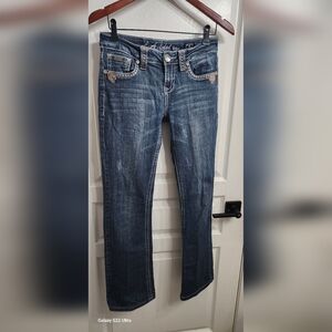 L.A. Idol Straight Leg Blue Jeans